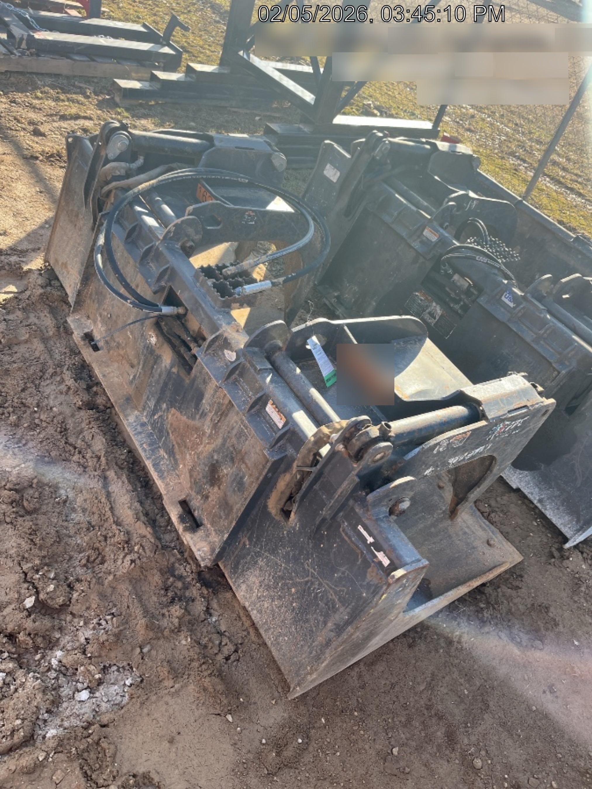 2018 PALADIN 76" Scrap Grapple Bucket - Paladin