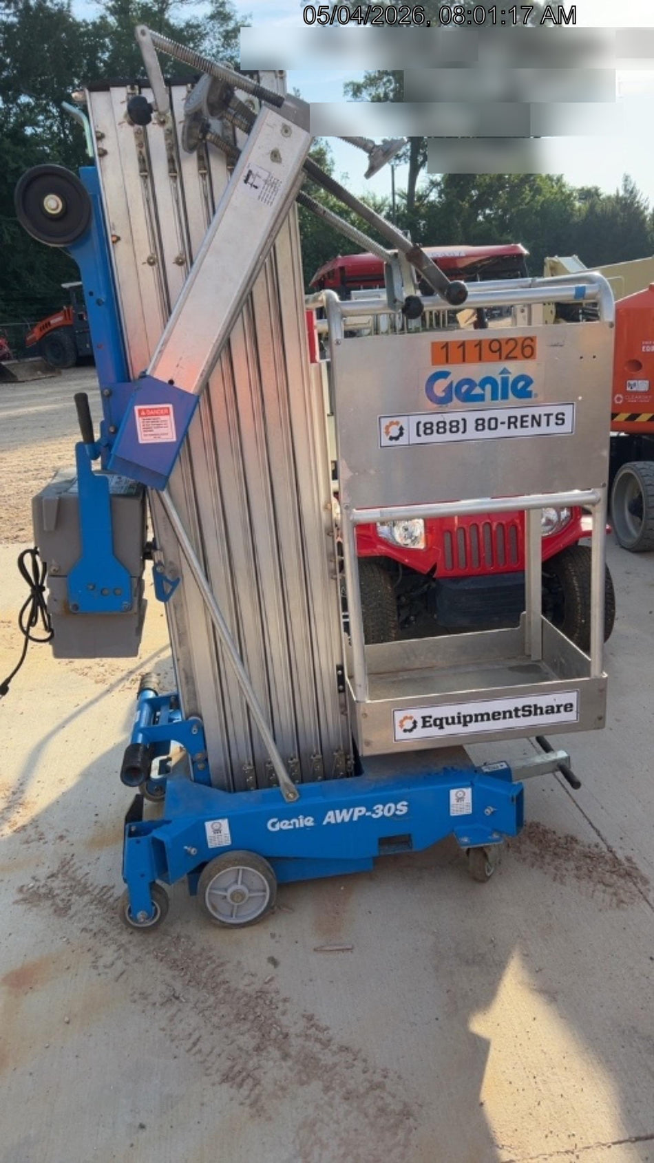2020 GENIE AWP-30S