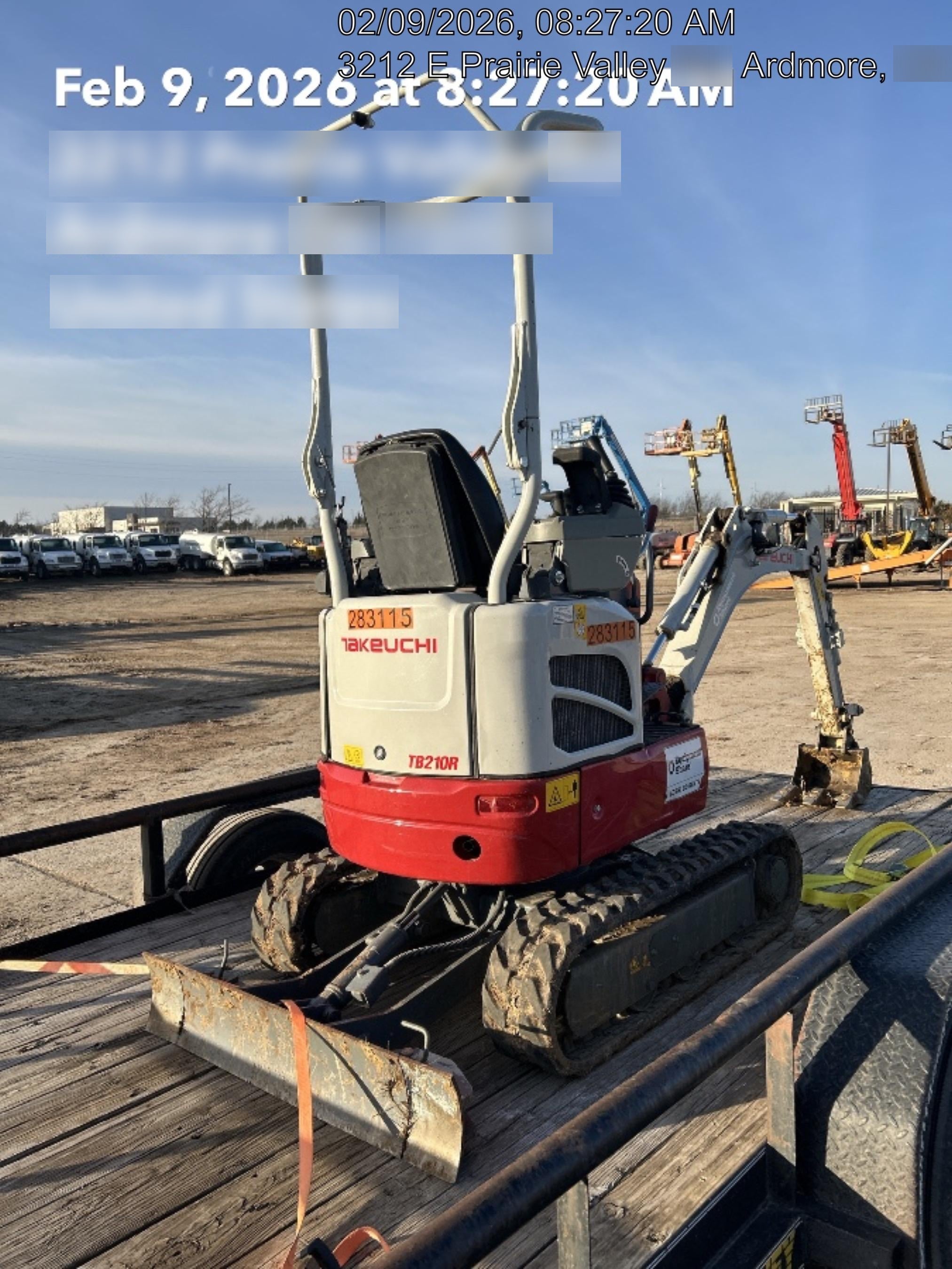 2022 TAKEUCHI TB210R
