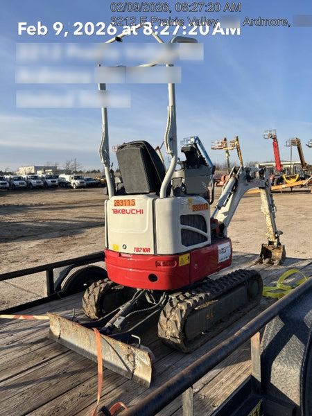 2022 TAKEUCHI TB210R