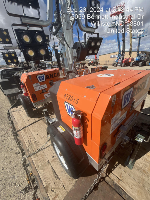 2024 Wanco WLTT-4MM4K Diesel, Deep Sea Controller, Shore Power Plug, Auto Start, (4) 350W LED Floodlights, 4kW Generator, 60 Gal Fuel Tank, 2" Ball, T3