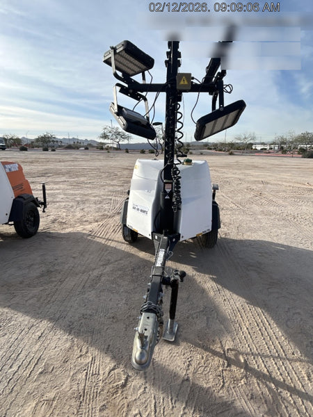 2024 Generac MLT2 Diesel, Flex Switch 120V Input, Powerzone Controller, 
(4) 320W LED Lights, 4kW Generator, 39.9 Gal Fuel Tank, 2" Ball, T3