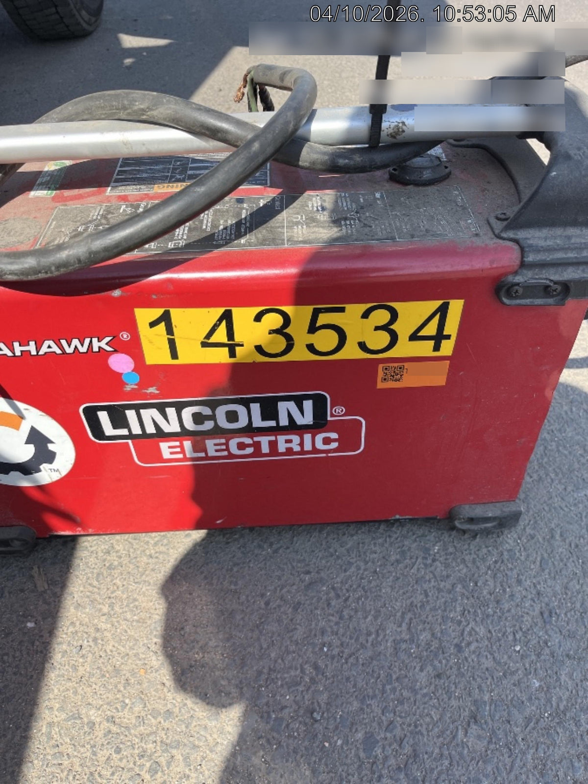 2021 LINCOLN ELECTRIC TOMAHAWK 1000