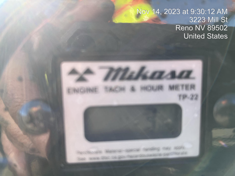 2022 Multiquip MVC88VTHW Plate Honda GX160 w/
water tank 20 wide