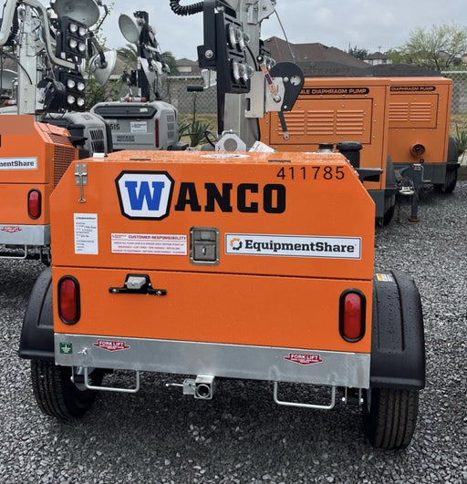 2024 Wanco WLTT-4MM4K Diesel, Deep Sea Controller, Shore Power Plug, Auto Start, (4) 350W LED Floodlights, 4kW Generator, 60 Gal Fuel Tank, 2" Ball, T3