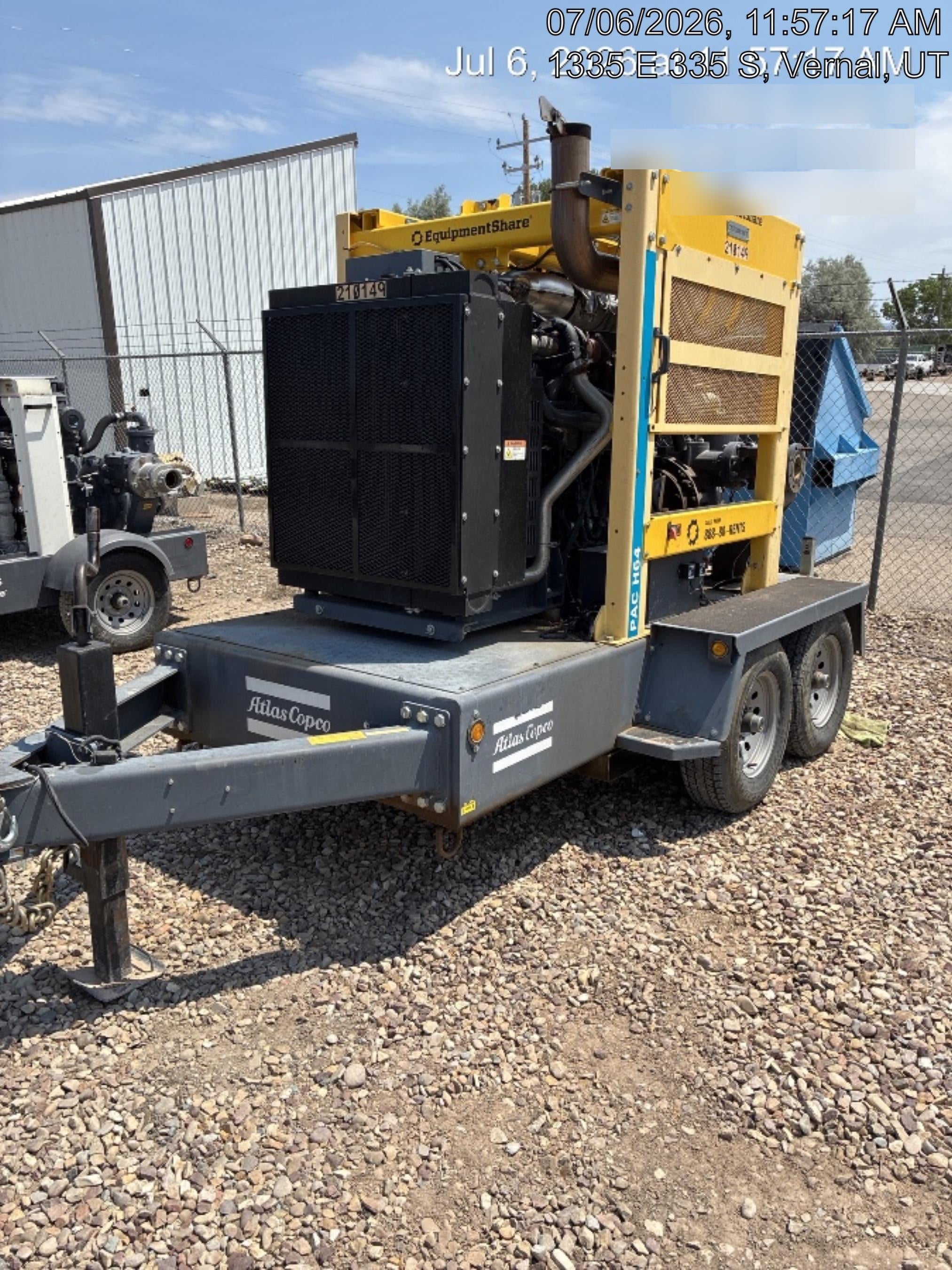 2022 ATLAS COPCO PAC H64 JD