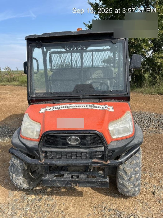 2019 Kubota RTV-X1140W-H 4wd Utility Cart, LED Strobe, Windshield Tempered Glass, Plastic Canopy, Wire Harness Kit, Backup Alarm