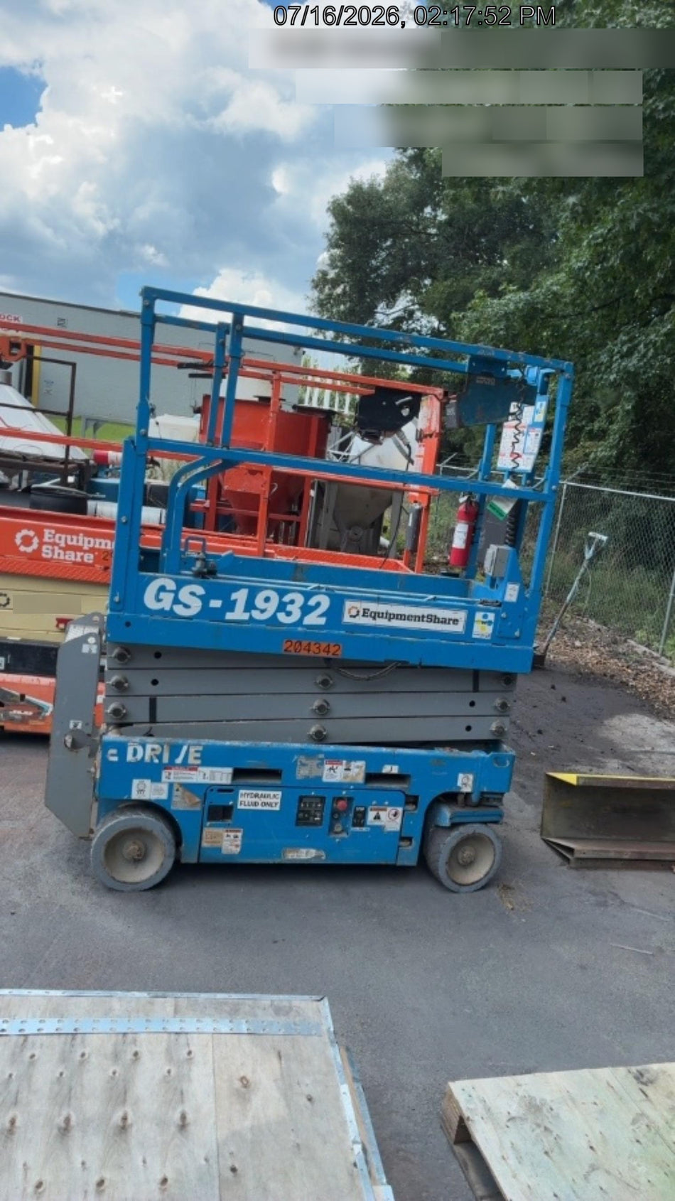 2022 GENIE GS-1932