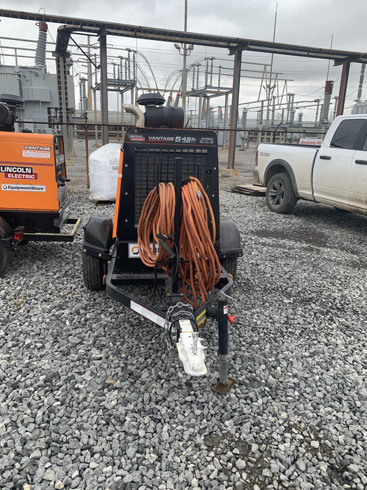 2021 Lincoln Electric Vantage 549X Ready Pak 3, ORANGE (includes trailer, cable rack, fender light kit)