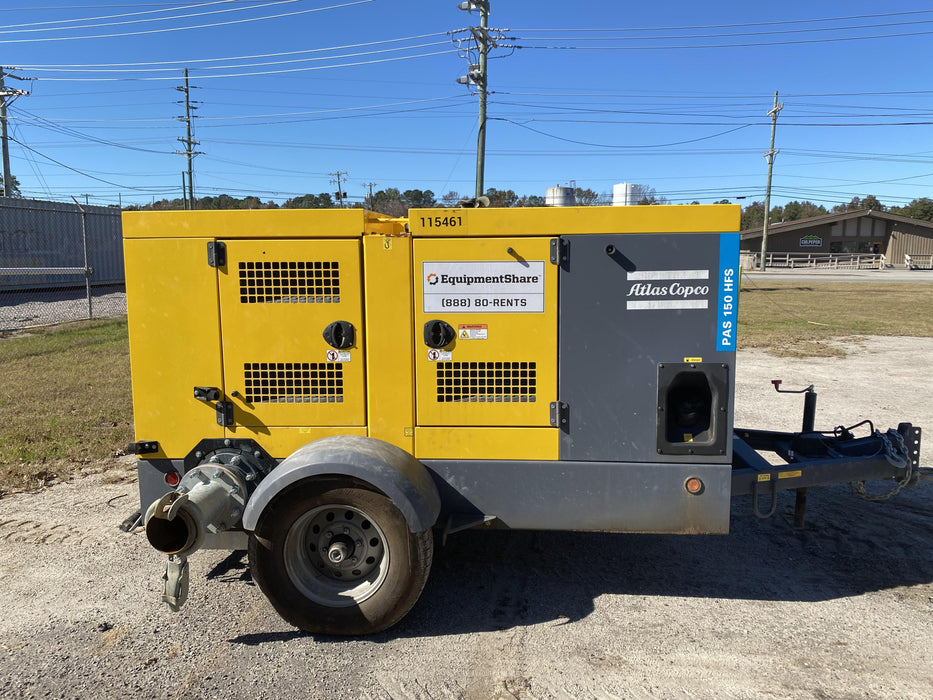 2020 ATLAS COPCO PAS 150 HF CS Enclosed