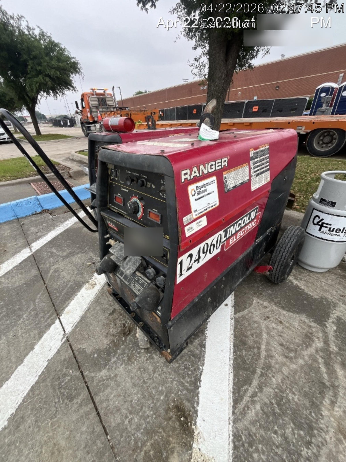 2021 Lincoln Electric Ranger 305 LPG RANGER 305 LPG ONE-PAK