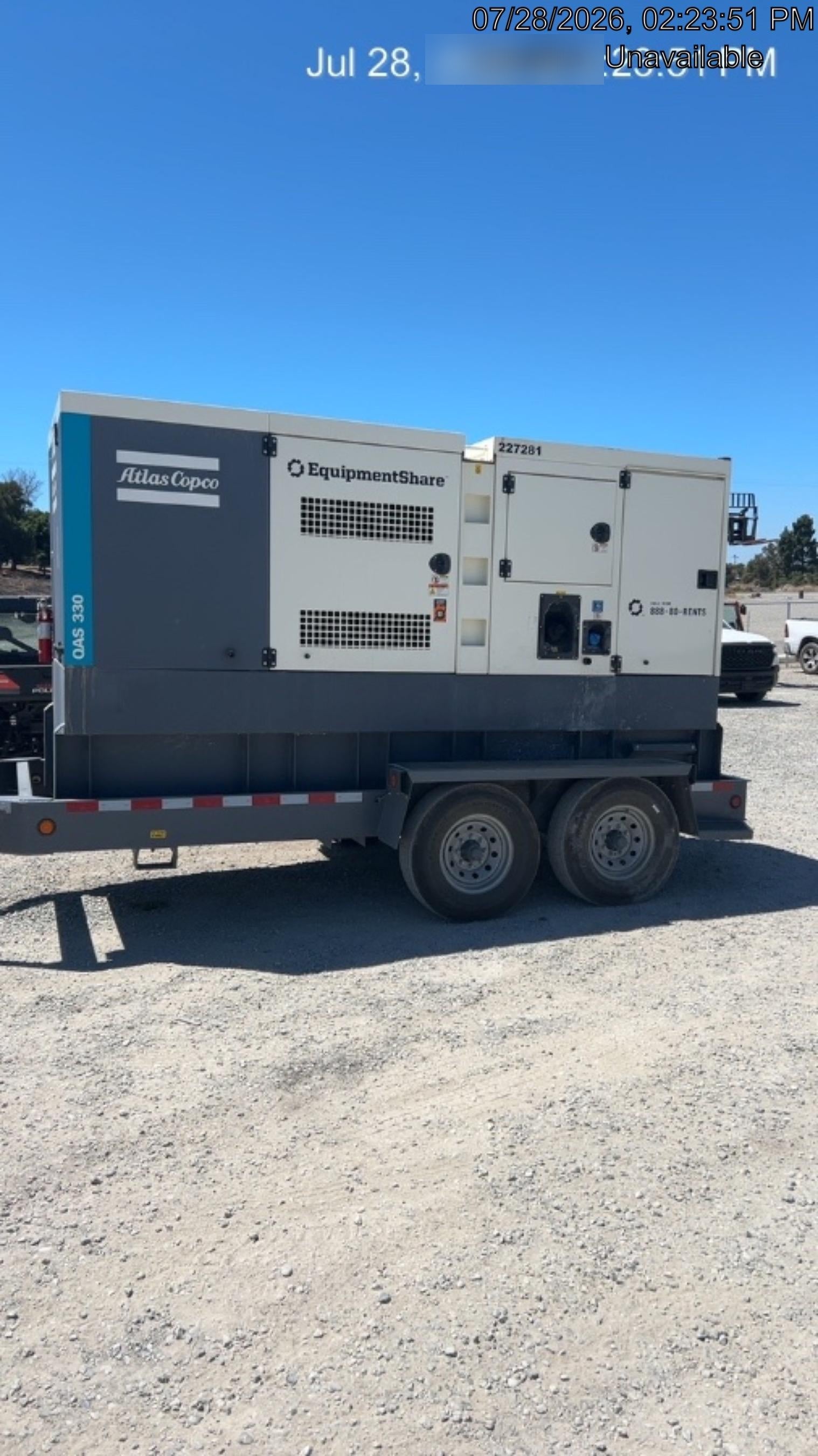 2022 ATLAS COPCO QAS 330