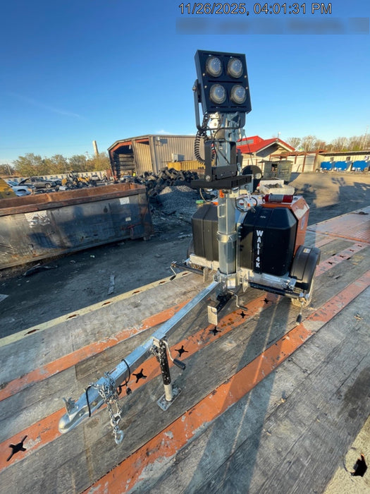 2025 Wanco WLTT-4MM4K Diesel, Mitsubishi L2E, 9.0HP @1800 rpm, Deep Sea Controller, Shore Power Plug, Auto Start, (4) 350W LED Floodlights, 4kW Generator, 60 Gal Fuel Tank, 2" Ball, T3