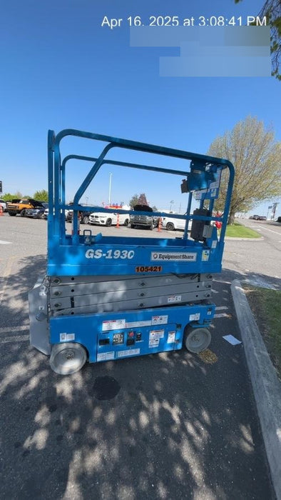 2020 Genie GS-1930 Standard Machine, 800W Inverter