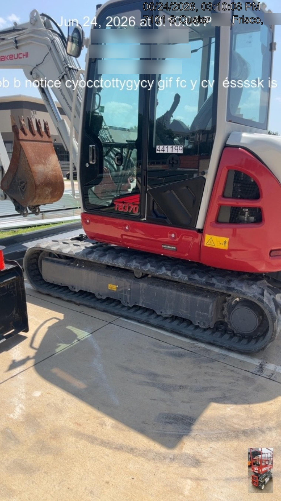 2024 TAKEUCHI TB370CR