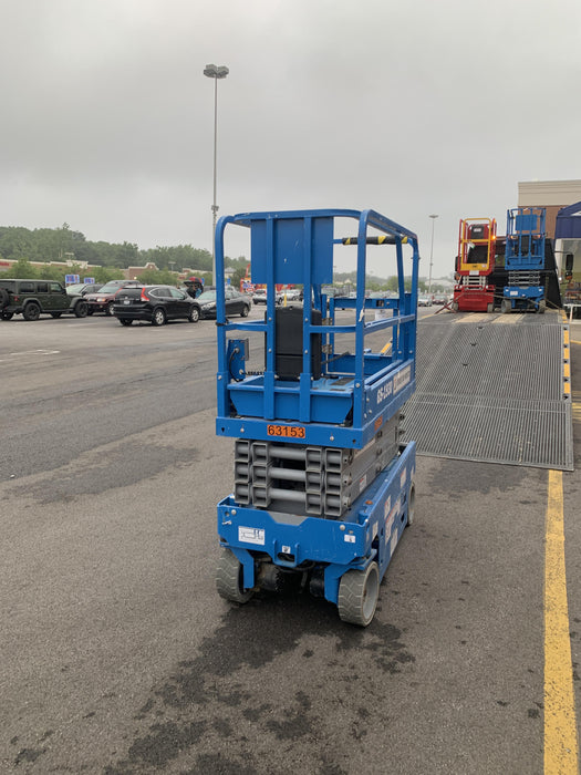 2020 Genie GS-1930 Solid Non Marking Tires, Beacon, Folding rails with half height swing gate