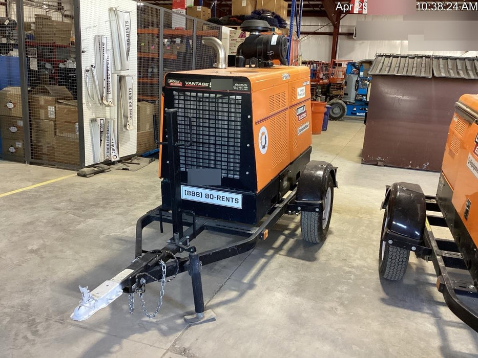 2021 Lincoln Electric Vantage 549X Ready Pak 3, ORANGE (includes trailer, cable rack, fender light kit)
