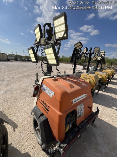 2023 Generac MLT2 Diesel, Flex Switch 120V Input, Powerzone Controller, 
(4) 320W LED Lights, 4kW Generator, 39.9 Gal Fuel Tank, 2" Ball, T3