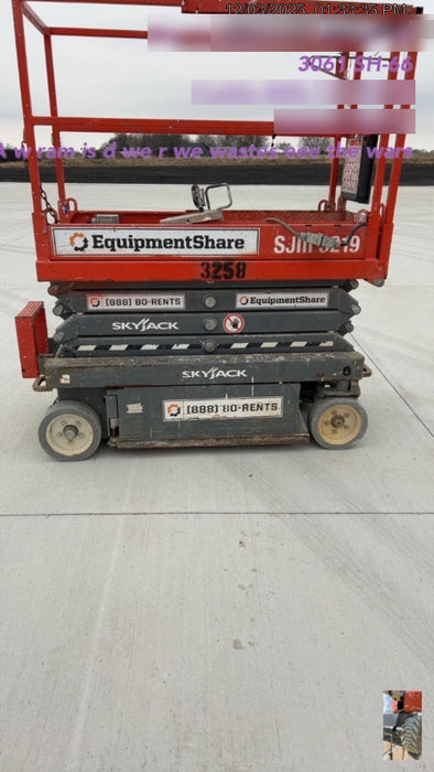 2017 Skyjack SJIII-3219 Skyjack SJ3219 Scissor Lift