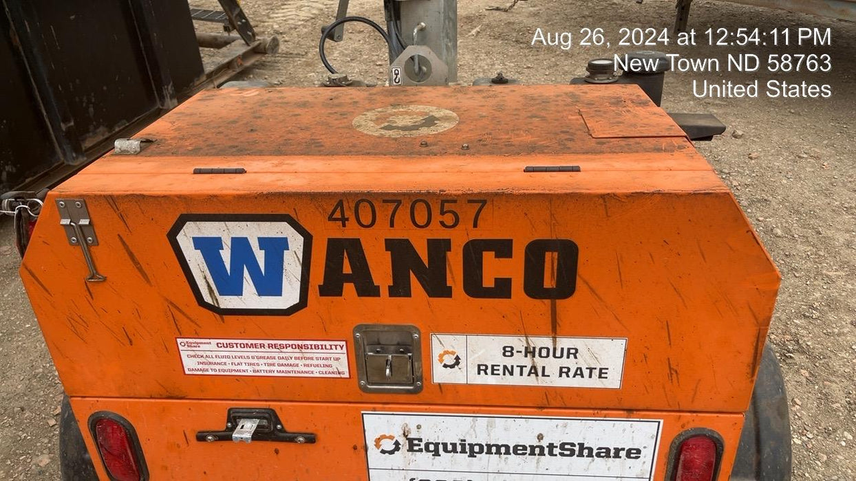 2024 Wanco WLTT-4MM4K Diesel, Deep Sea Controller, Shore Power Plug, Auto Start, (4) 350W LED Floodlights, 4kW Generator, 60 Gal Fuel Tank, 2" Ball, T3