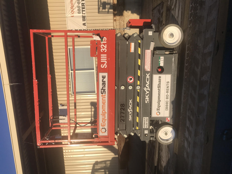 2019 Skyjack SJIII-3219 Standard Options