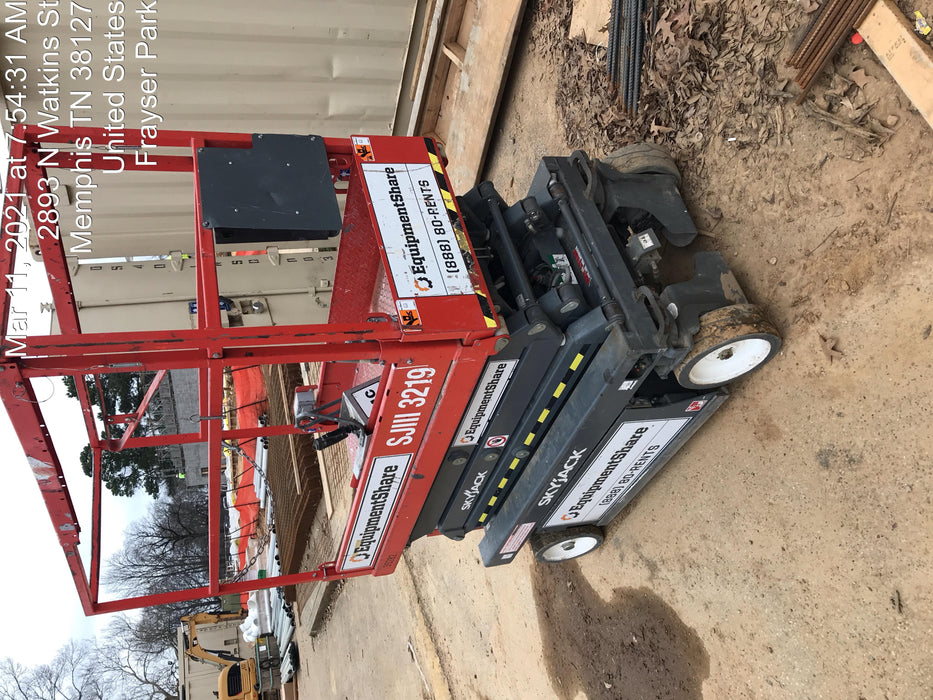 2019 Skyjack SJIII-3219 Standard Options, Trojan Batteries