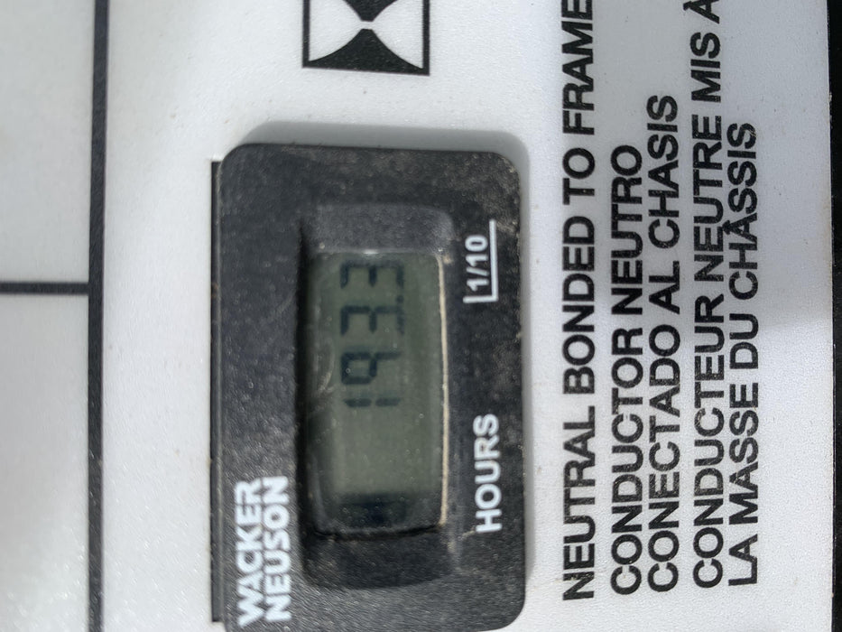 2019 Wacker Neuson LTV6L-MH Mobile Light Tower w/Fuel Level Sensor Installed