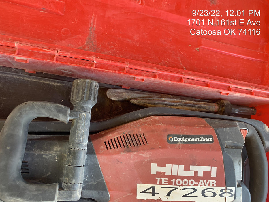 2019 HILTI TE 1000-AVR