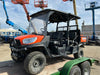 2022 Kubota RTV-X1140W-H Plastic Canopy, Windshield Acrylic Clear, LED Strobe Light, Wire Harness Kit, Back up Alarm