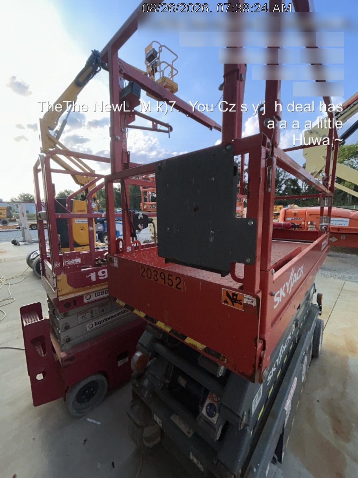 2022 SKYJACK SJ3226