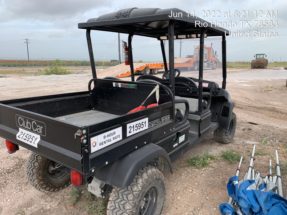 2022 Club Car CA1700D Canopy, Diesel, 4 Passenger