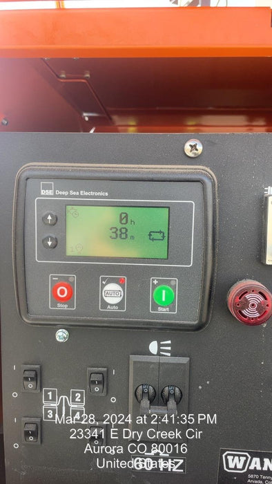 2023 Wanco WLTT-4MM4K Diesel, Deep Sea Controller, Shore Power Plug, Auto Start, (4) 350W LED Floodlights, 4kW Generator, 60 Gal Fuel Tank, 2" Ball, T3