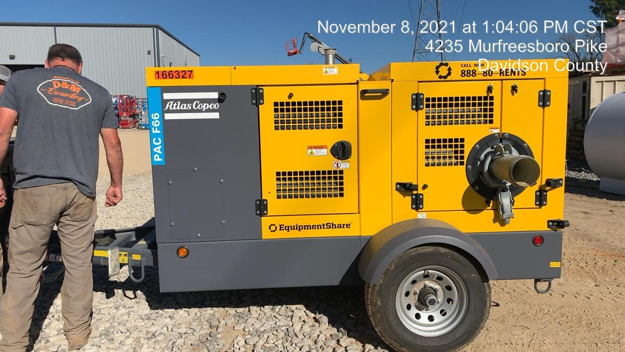 2021 ATLAS COPCO PAC F66 KD-S