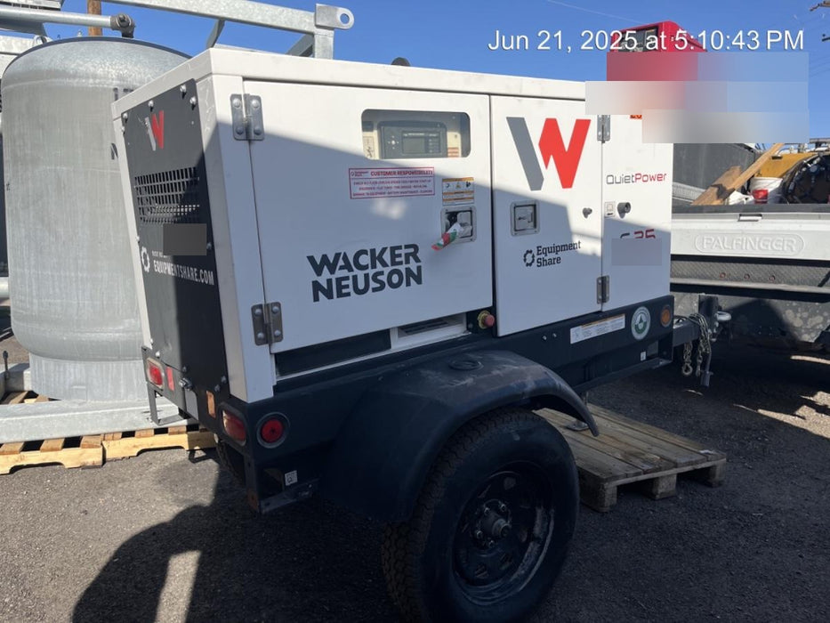2022 WACKER NEUSON G25