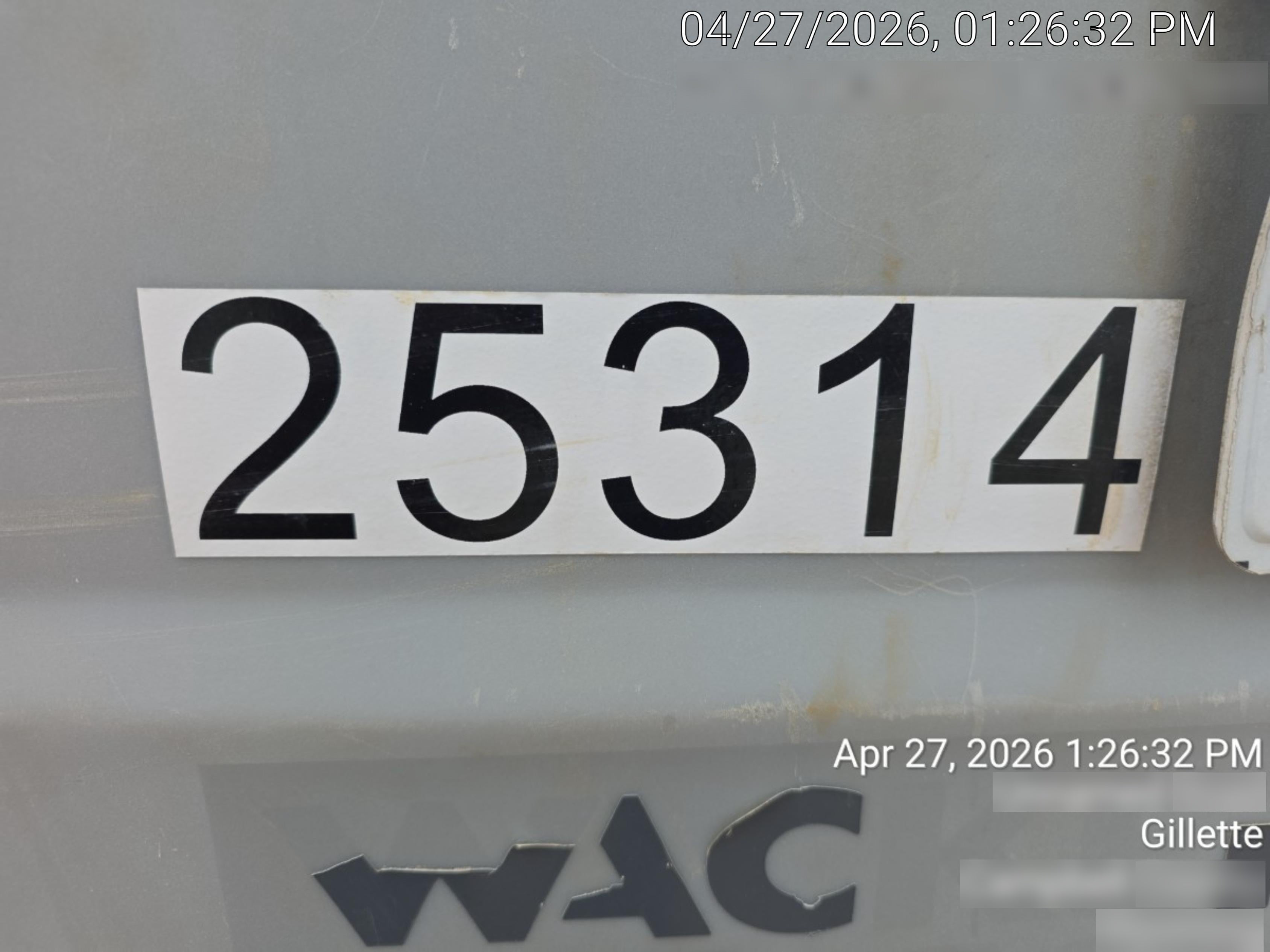 2019 Wacker Neuson LTV6L-MH Standard Options, ES Track Hardware, Fuel Level Sensor