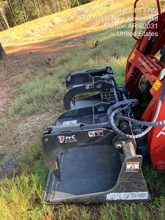 2018 PALADIN 76" Scrap Grapple Bucket - Paladin