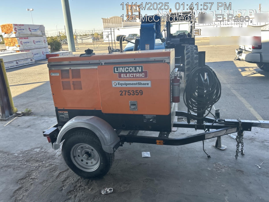 2022 Lincoln Electric LE400 Kubota V1505, Trlr, Cable Rack, Light Kit, ES Decals, T3