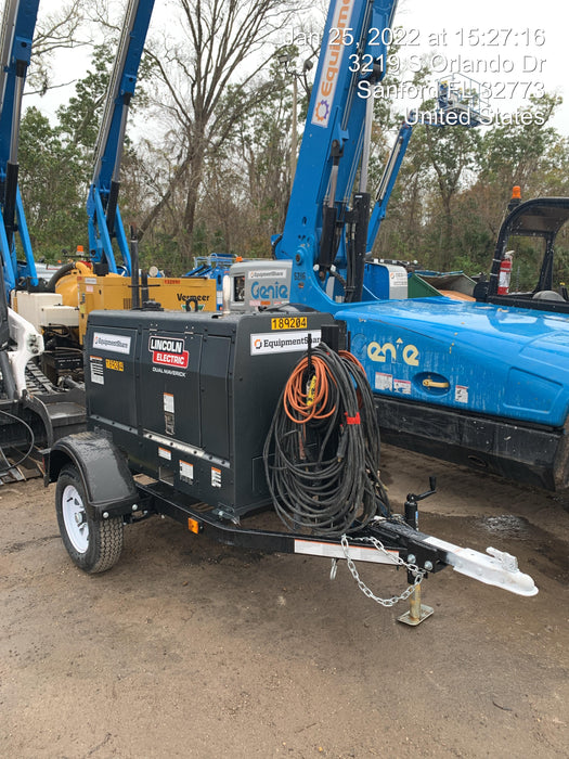 2021 Lincoln Electric Dual Maverick 200/200X Ready Pak 3, Includes Trailer, Cable Rack, Fender Light Kit