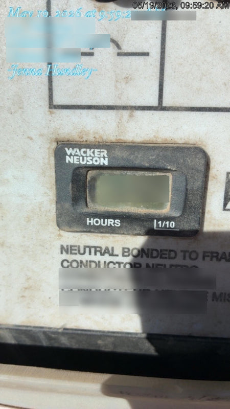 2018 Wacker Neuson LTV6L-MH Wacker Neuson LTV6L Mobile Light Tower w/Fuel Level Sensor Installed