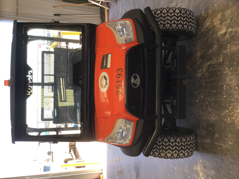 2019 Kubota RTV-X1140W-H 4wd Utility Cart, LED Strobe, Windshield Tempered Glass, Pastic Canopy, Wire Harness Kit, Backup Alarm