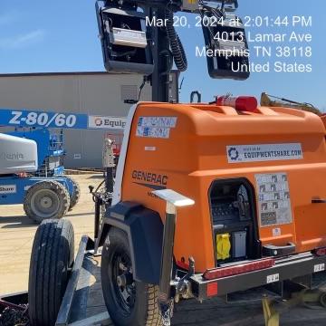 2024 Generac MLT2 Diesel, Flex Switch 120V Input, Powerzone Controller, 
(4) 320W LED Lights, 4kW Generator, 39.9 Gal Fuel Tank, 2" Ball, T3