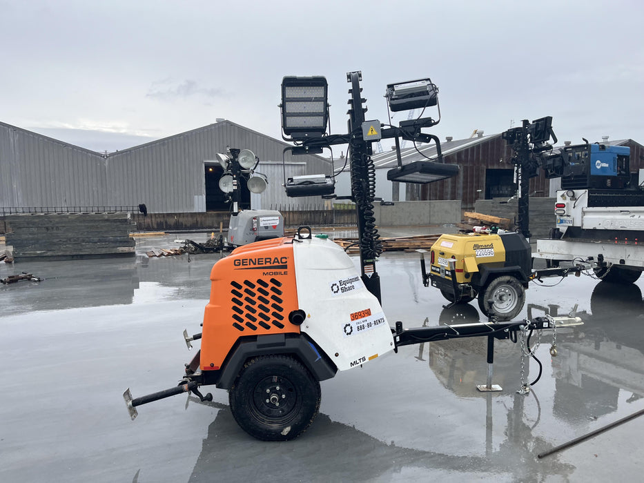2023 Generac MLT2 Diesel, Flex Switch 120V Input, Powerzone Controller, 
(4) 320W LED Lights, 4kW Generator, 39.9 Gal Fuel Tank, 2" Ball, T3