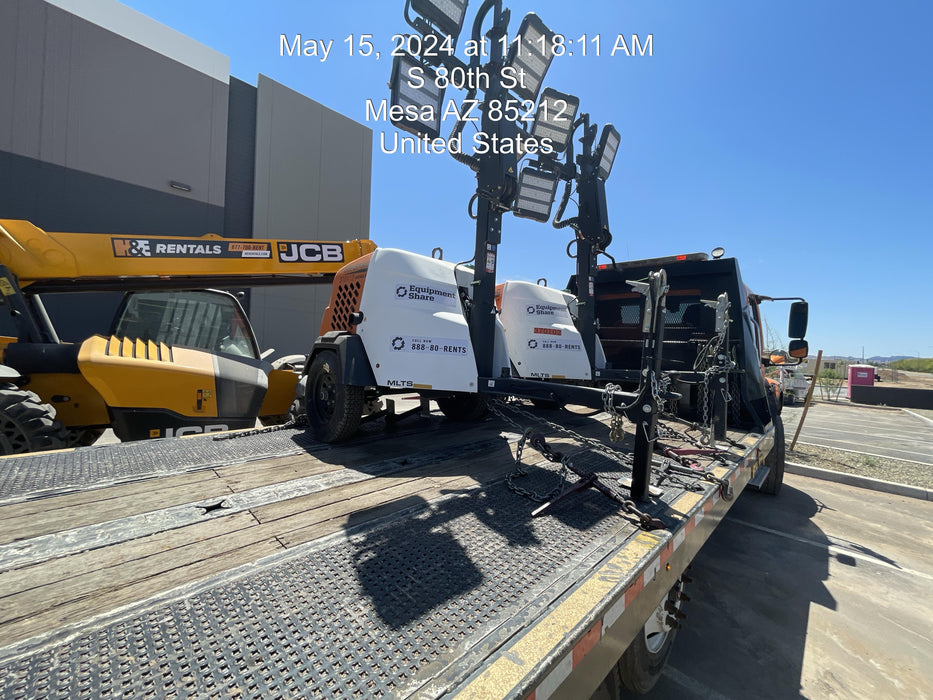 2023 Generac MLT2 Diesel, Flex Switch 120V Input, Powerzone Controller, 
(4) 320W LED Lights, 4kW Generator, 39.9 Gal Fuel Tank, 2" Ball, T3