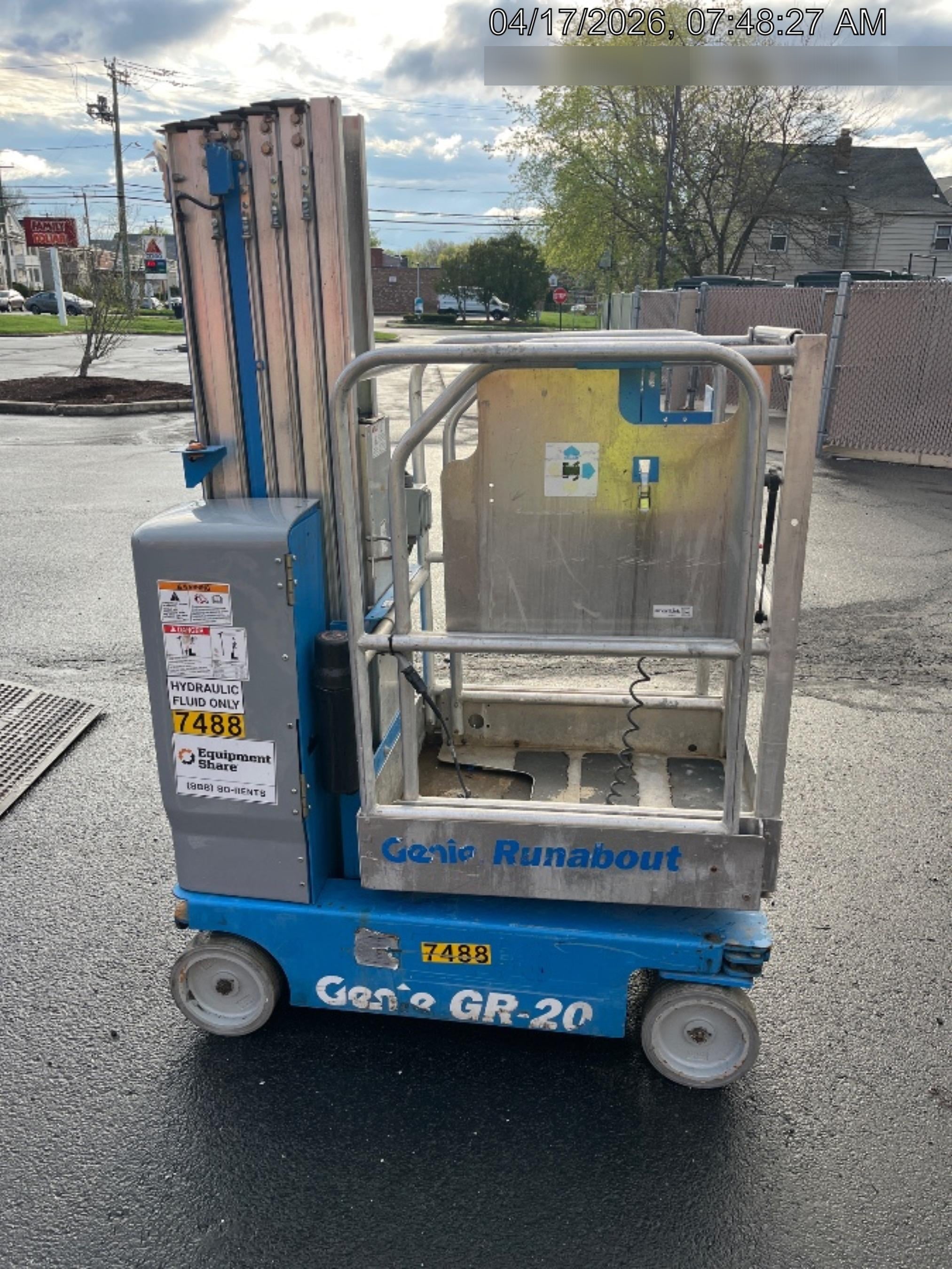 2018 GENIE GR-20