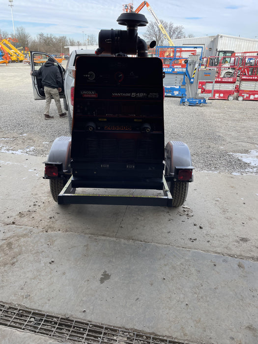 2022 Lincoln Electric Vantage 549X Crosslink Technology, Trailer Mounted, ES Decals, T3