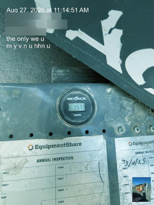 2018 Skyjack SJIII-4632 Skyjack SJIII4632 Battery