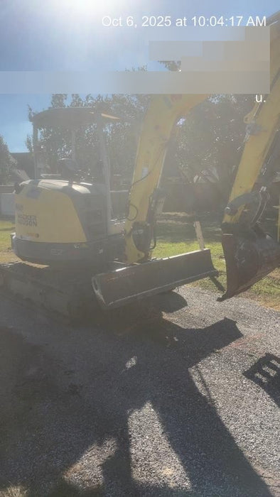 2020 Wacker Neuson EZ36 MX,TRK,LONG,CANOPY w/QC Coupler, 12"/18"/24" HD Buckets