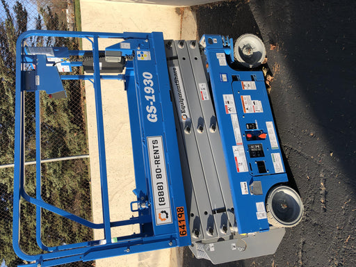 2020 Genie GS-1930 Solid Non Marking Tires, Beacon, Folding rails with half height swing gate