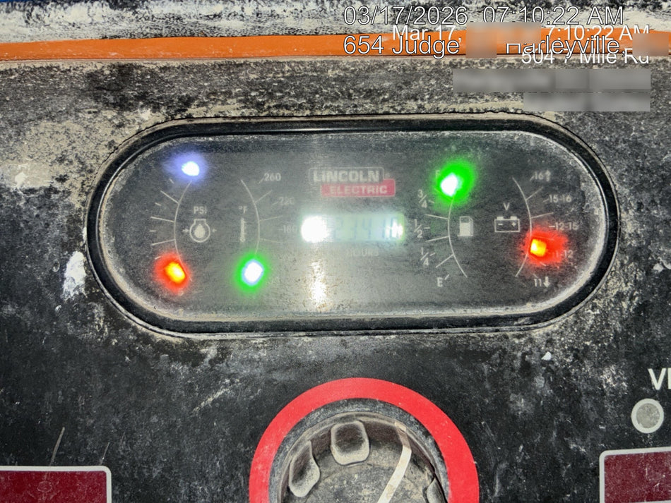 2022 Lincoln Electric Vantage 549X Crosslink Technology, Trailer Mounted, ES Decals, T3