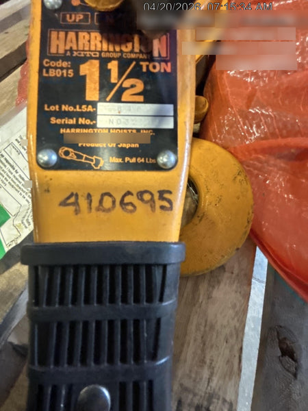 2024 HARRINGTON L5LB015-20